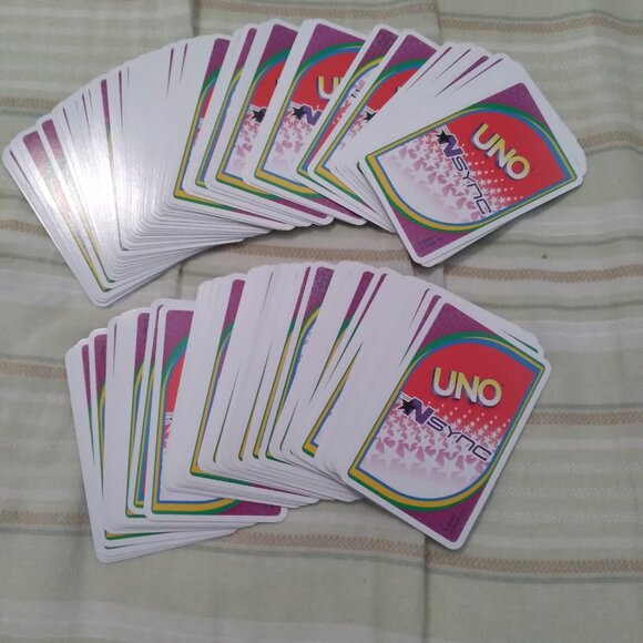 Mattel NSYNC UNO card game - Picture 2 of 8